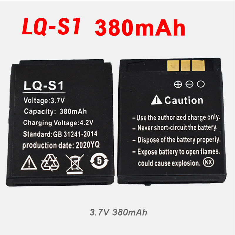 A1 Watches & Jewelry New York Photos - 380mAh LQ S1 LQS1 แบตเตอรี่ 3.7V
