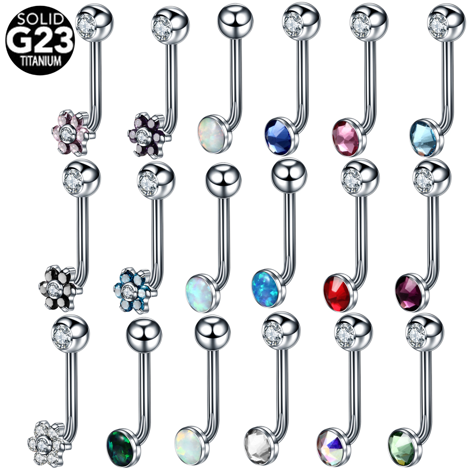 Christina Jewelry & Watches Marguerite Ørestik Forgyldt Sølv - 1PC G23 ไทเทเนียมโอปอลคริสตัล Christina แนวตั้ง Hood