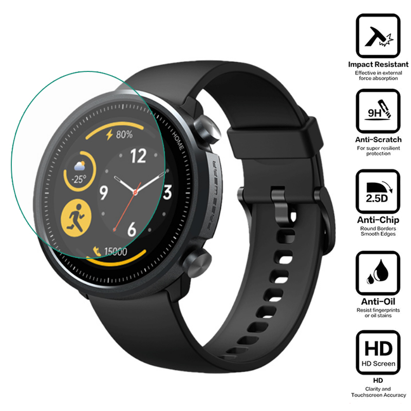 A1 Watches & Jewelry New York Photos - กระจกนิรภัย Smartwatch ป้องกันฟิล์มสำหรับ Mibro X1/A1/Air สมาร์ทนาฬิกาหน้าจอ