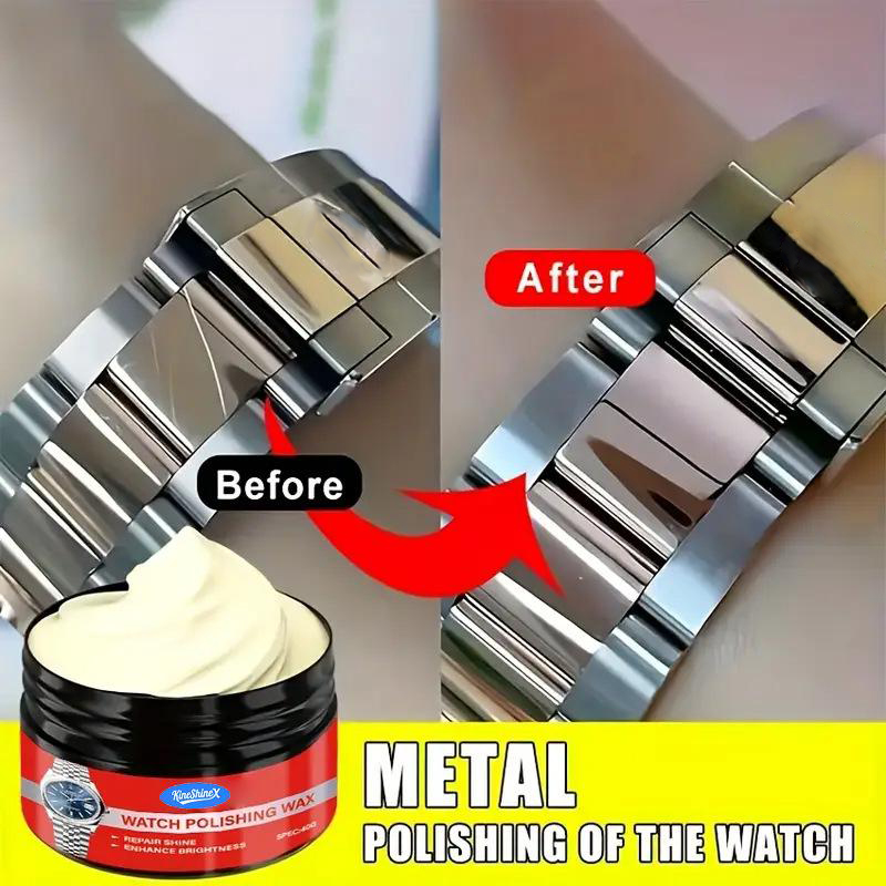 Jewelry Watches Repair - ครีมขัดเงาโลหะแบบเร่งด่วน สำหรับซ่อมแซมกรอบโลหะ สายนาฬิกา และรอยขีดข่วนบนหน้าจอ สำหรับเครื่องมือซ่อมแซมเครื่องประดับโลหะ