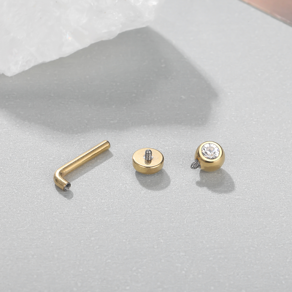 1PC Implant เกรดไทเทเนียม Chri - Christina Jewelry & Watches Marguerite Ørestik Forgyldt Sølv บทวิจารณ์และราคา