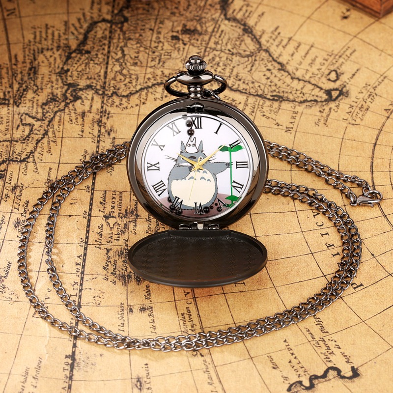 นาฬิกาพกควอตซ์ลายการ์ตูนโทโทโร - Vintage Pocket Watch บทวิจารณ์และราคา