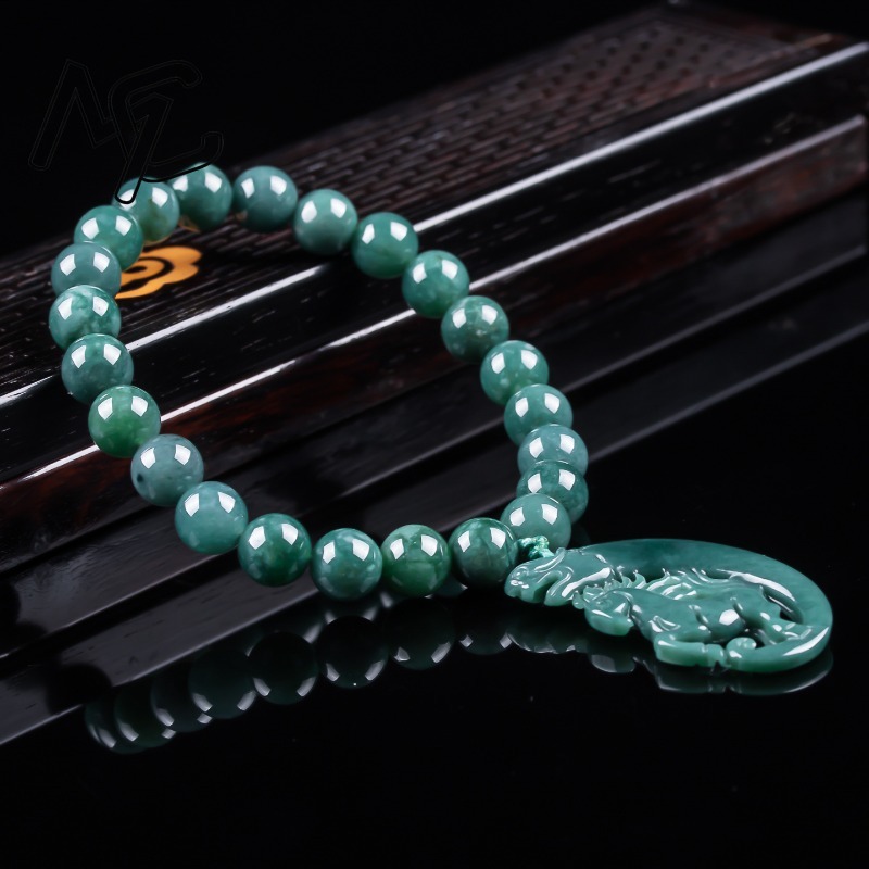 สร้อยข้อมือถักมือจากหยกธรรมชาต - Jewelry & Watches Ltd บทวิจารณ์และราคา