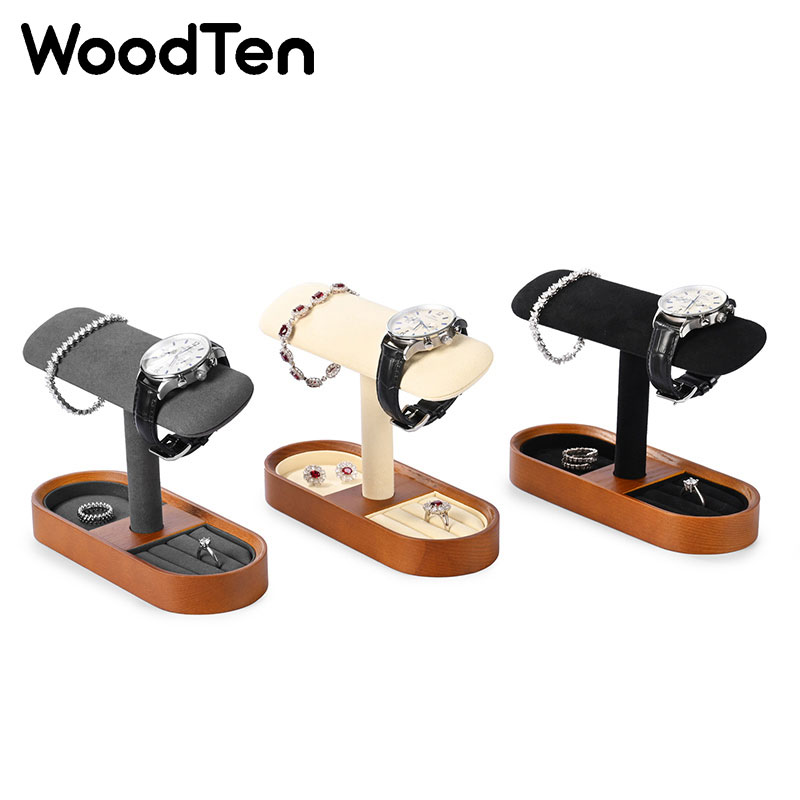แท่นวางนาฬิกา WoodTen พร้อมลิ้ - Watches Jewelry Holder บทวิจารณ์และราคา