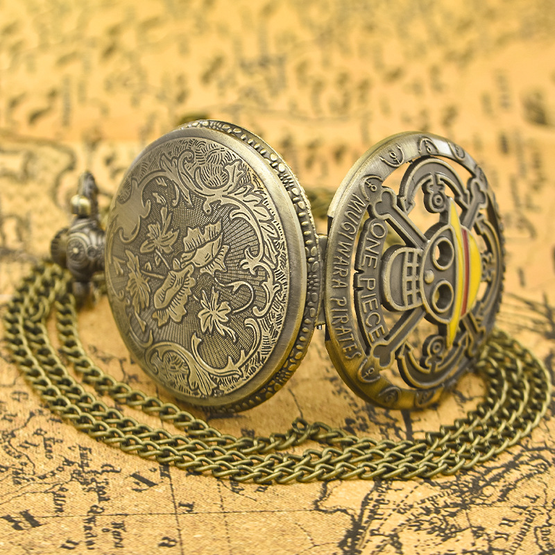 นาฬิกาพกอนิเมะวันพีซ, นาฬิกาคว - Vintage Pocket Watch บทวิจารณ์และราคา