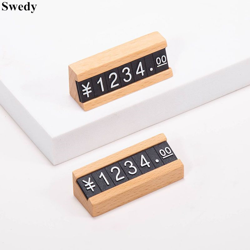 แท่นวางป้ายราคาไม้ขนาดเล็ก 10  - Jewelry Watches For Sale บทวิจารณ์และราคา