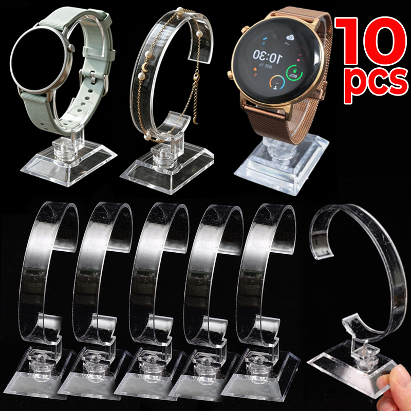 แท่นโชว์นาฬิกาอะคริลิคใสทรงวงก - Watches Jewelry Holder บทวิจารณ์และราคา