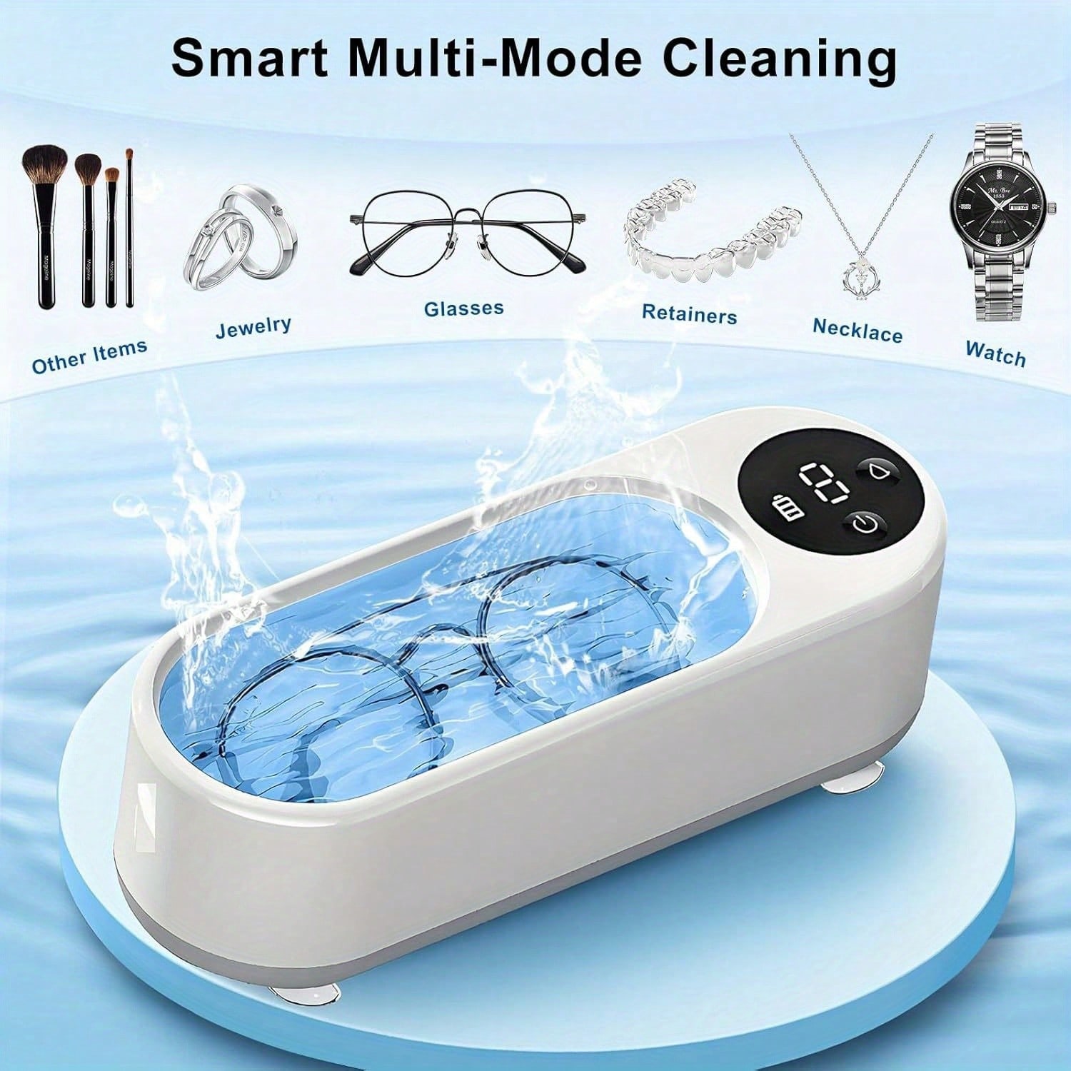 เครื่องทำความสะอาดอัลตราโซนิกแ - Jewelry Essentials Watches บทวิจารณ์และราคา