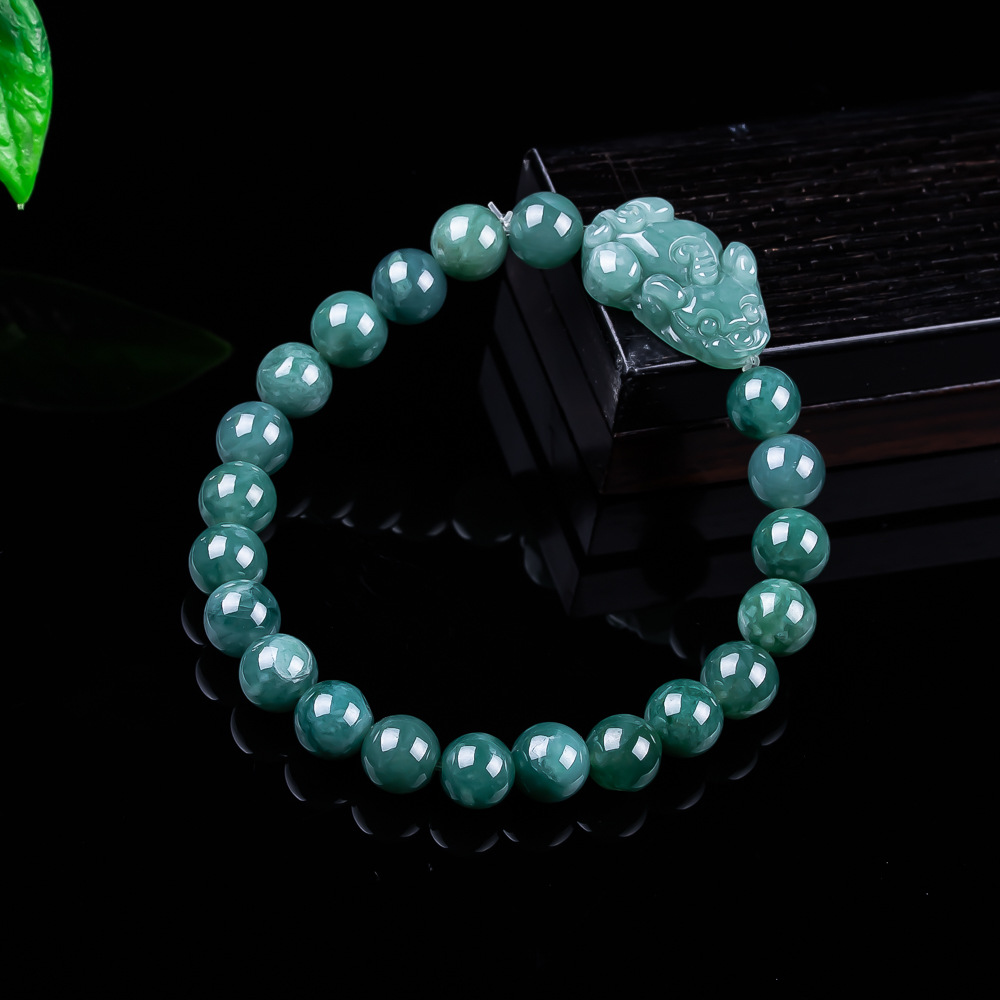 หยกพม่าธรรมชาติ กำไลข้อมือปี่เ - Jewelry & Watches Ltd บทวิจารณ์และราคา