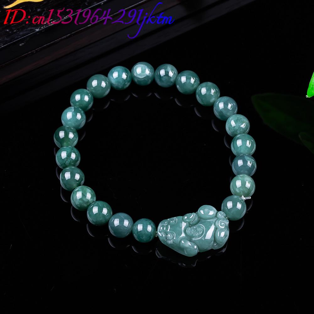 หยกพม่าธรรมชาติ กำไลข้อมือปี่เ - Jewelry & Watches Ltd บทวิจารณ์และราคา