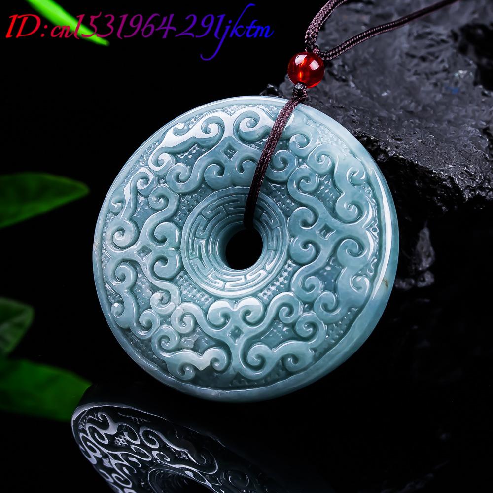 หยกพม่าธรรมชาติจี้ดอกไม้สร้อยค - Jewelry & Watches Ltd บทวิจารณ์และราคา