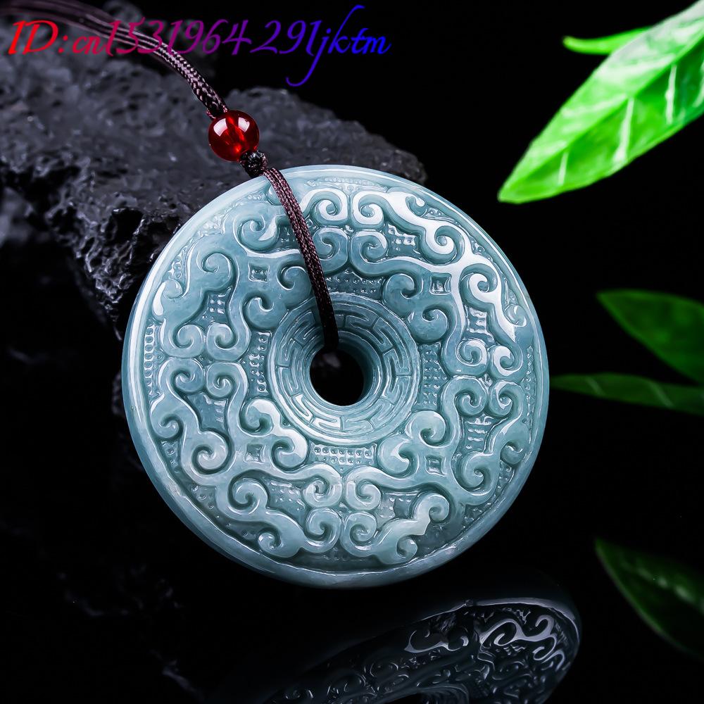 หยกพม่าธรรมชาติจี้ดอกไม้สร้อยค - Jewelry & Watches Ltd บทวิจารณ์และราคา