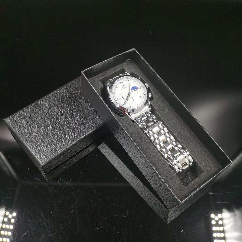 กล่องใส่นาฬิกาสีดำทรงสี่เหลี่ย - Jewelry Watches For Sale บทวิจารณ์และราคา