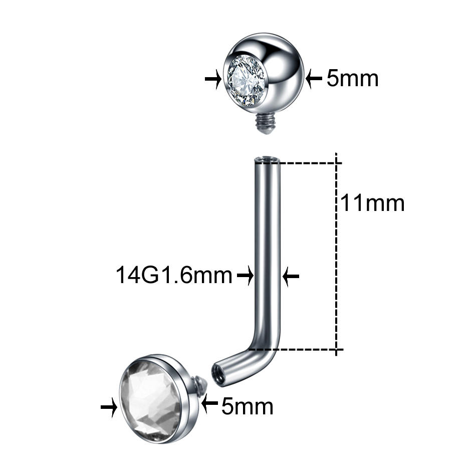 1PC G23 ไทเทเนียมโอปอลคริสตัล  - Christina Jewelry & Watches Marguerite Ørestik Forgyldt Sølv บทวิจารณ์และราคา