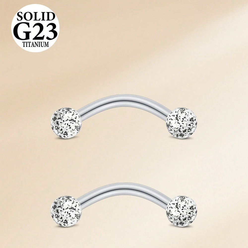 2 ชิ้น 16G 8/10 มม. ไทเทเนียมอ - Christina Jewelry & Watches Marguerite Ørestik Forgyldt Sølv บทวิจารณ์และราคา