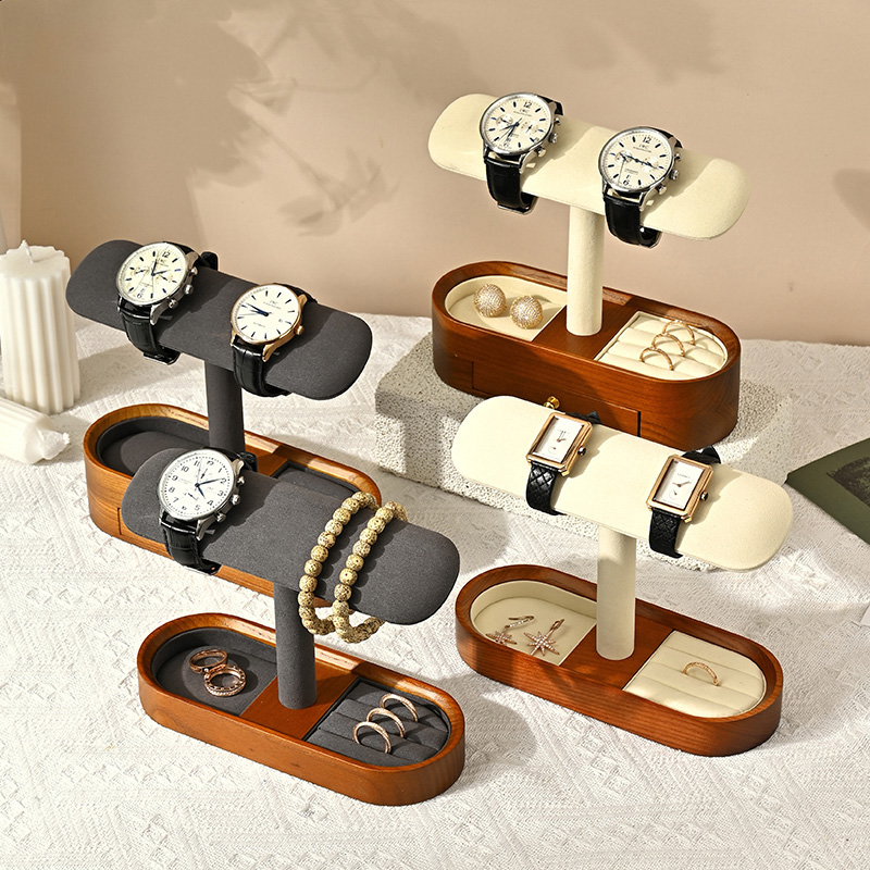 Oirlv ไม้เนื้อแข็งนาฬิกาออแกไน - Jewelry Stores Watches บทวิจารณ์และราคา
