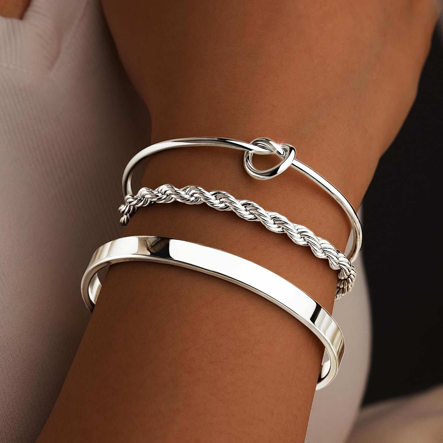 กำไลข้อมือเงินแท้ 925 สำหรับผู - Jewelry Essentials Watches บทวิจารณ์และราคา