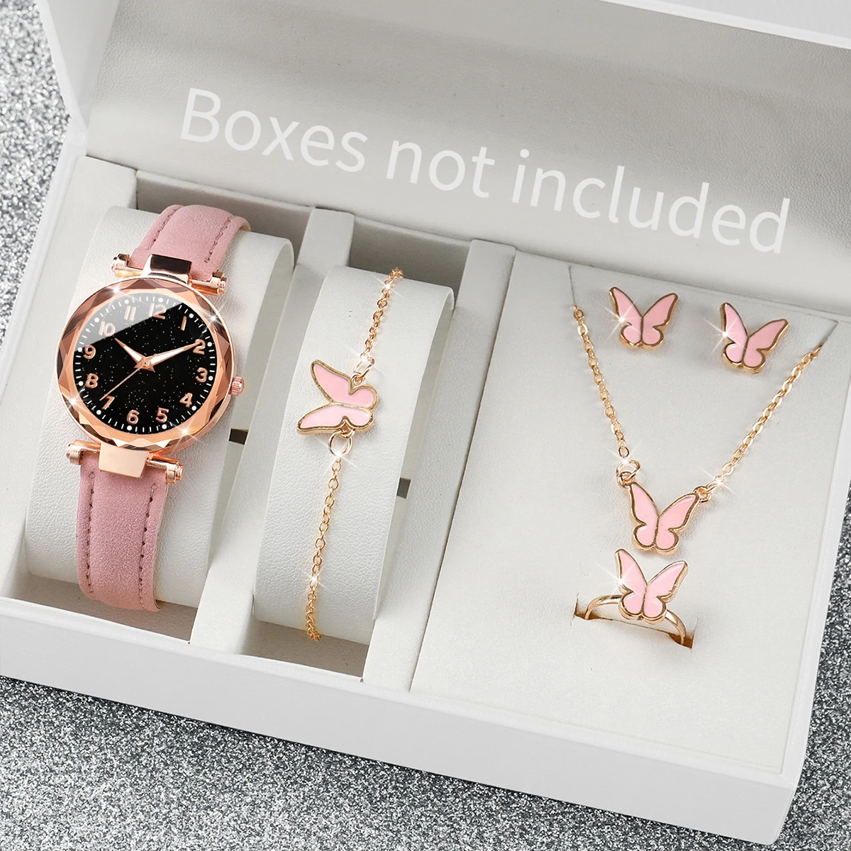5/6PCS นาฬิกาแฟชั่นผู้หญิงนาฬิ - Jewelry Watch Making บทวิจารณ์และราคา