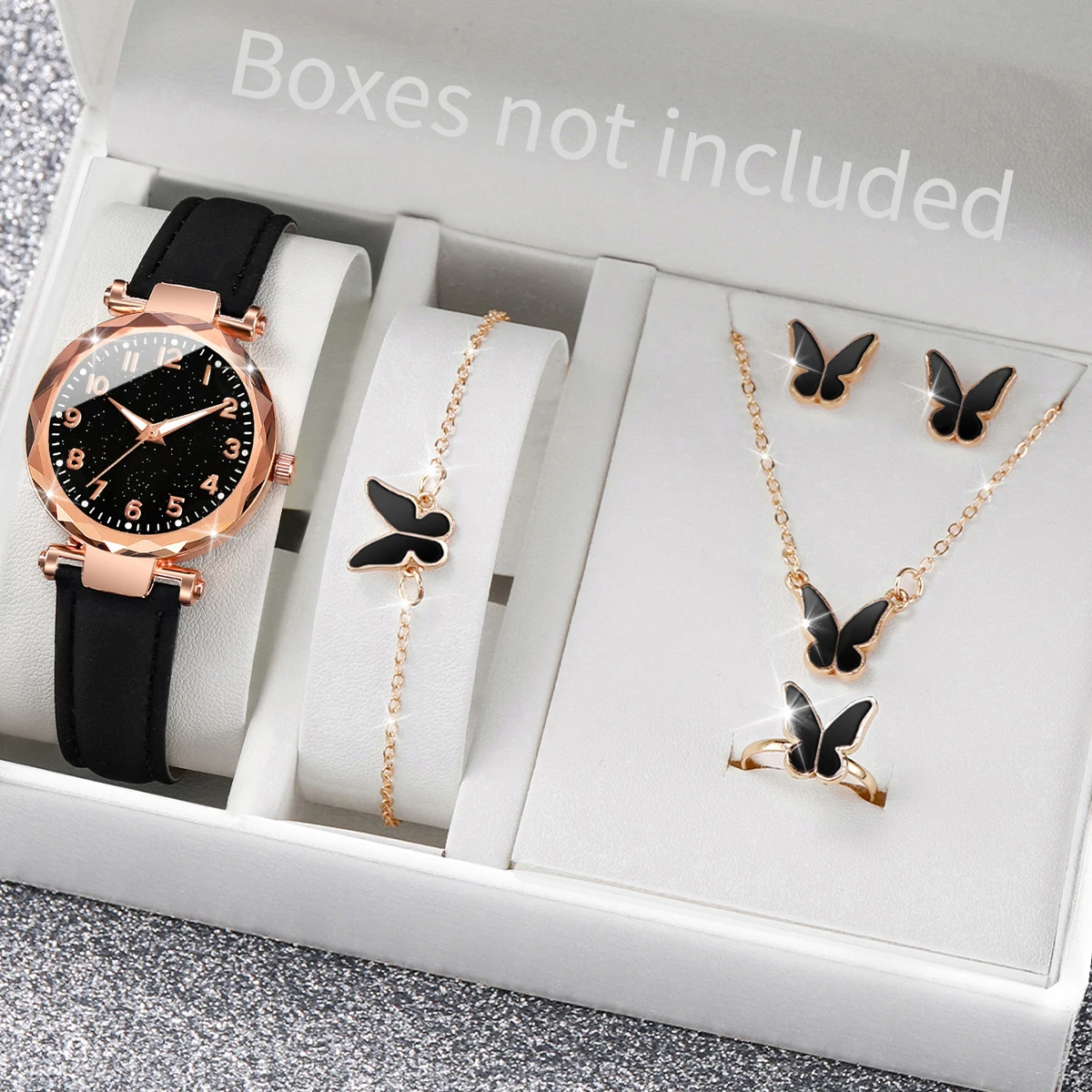 5/6PCS นาฬิกาแฟชั่นผู้หญิงนาฬิ - Jewelry Watch Making บทวิจารณ์และราคา