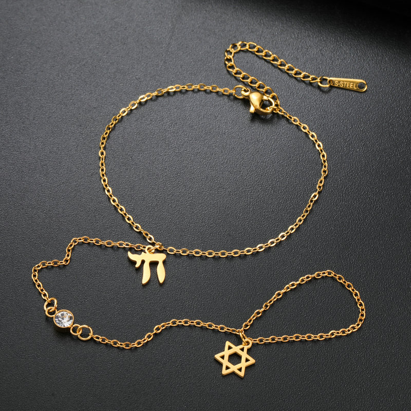 กำไลข้อมือรูปดาวหกแฉกของชาวยิว - Jewelry & Watches Ltd บทวิจารณ์และราคา