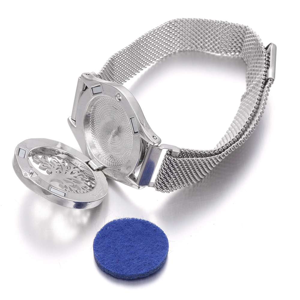 สร้อยข้อมืออะโรมาเธอราพี ต้นไม - Jewelry Essentials Watches บทวิจารณ์และราคา