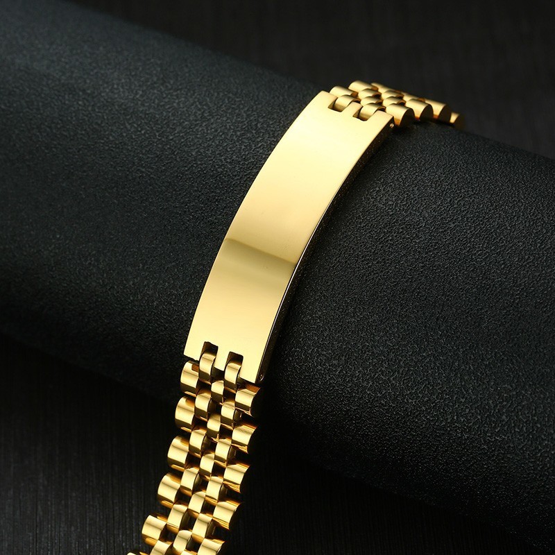 Vnox Mens 15 มม.ID: สร้อยข้อมื - Jewelry Watches Men บทวิจารณ์และราคา
