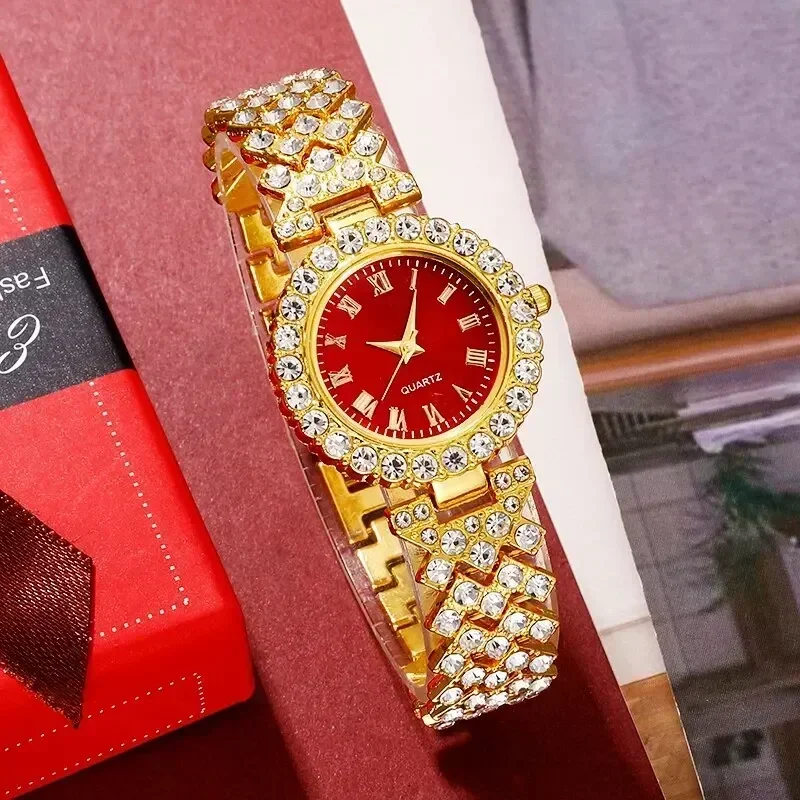 นาฬิกาหรูหราทองผู้หญิงแหวนสร้อ - Jewelry Watch Making บทวิจารณ์และราคา