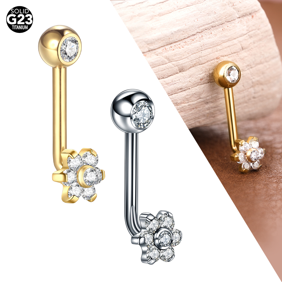 1/5PCS ไทเทเนียม CZ คริสตัลดอก - Christina Jewelry & Watches Marguerite Ørestik Forgyldt Sølv บทวิจารณ์และราคา
