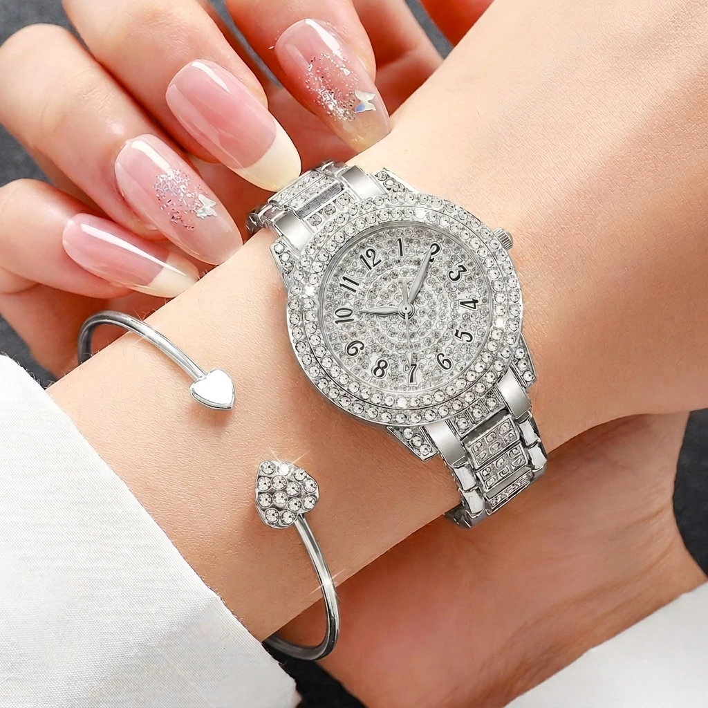 นาฬิกาข้อมือแฟชั่นผู้หญิงประดั - Jewelry Watch Making บทวิจารณ์และราคา