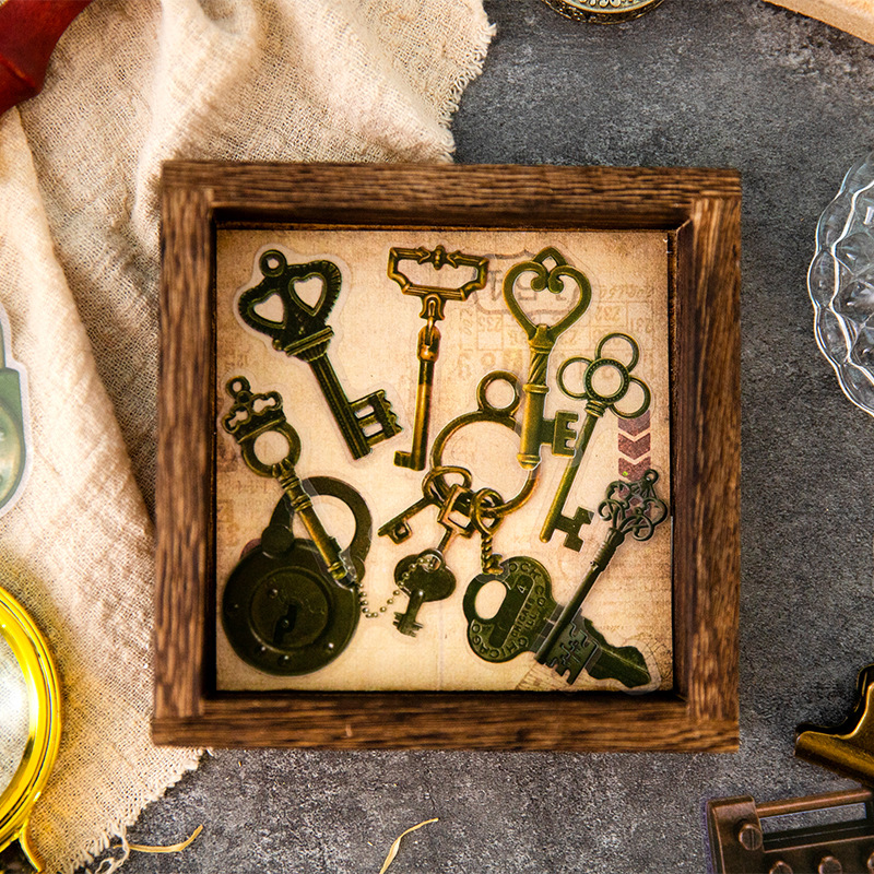 สติกเกอร์ฉลากวินเทจ 30 แผ่น ลา - Vintage Pocket Watch บทวิจารณ์และราคา