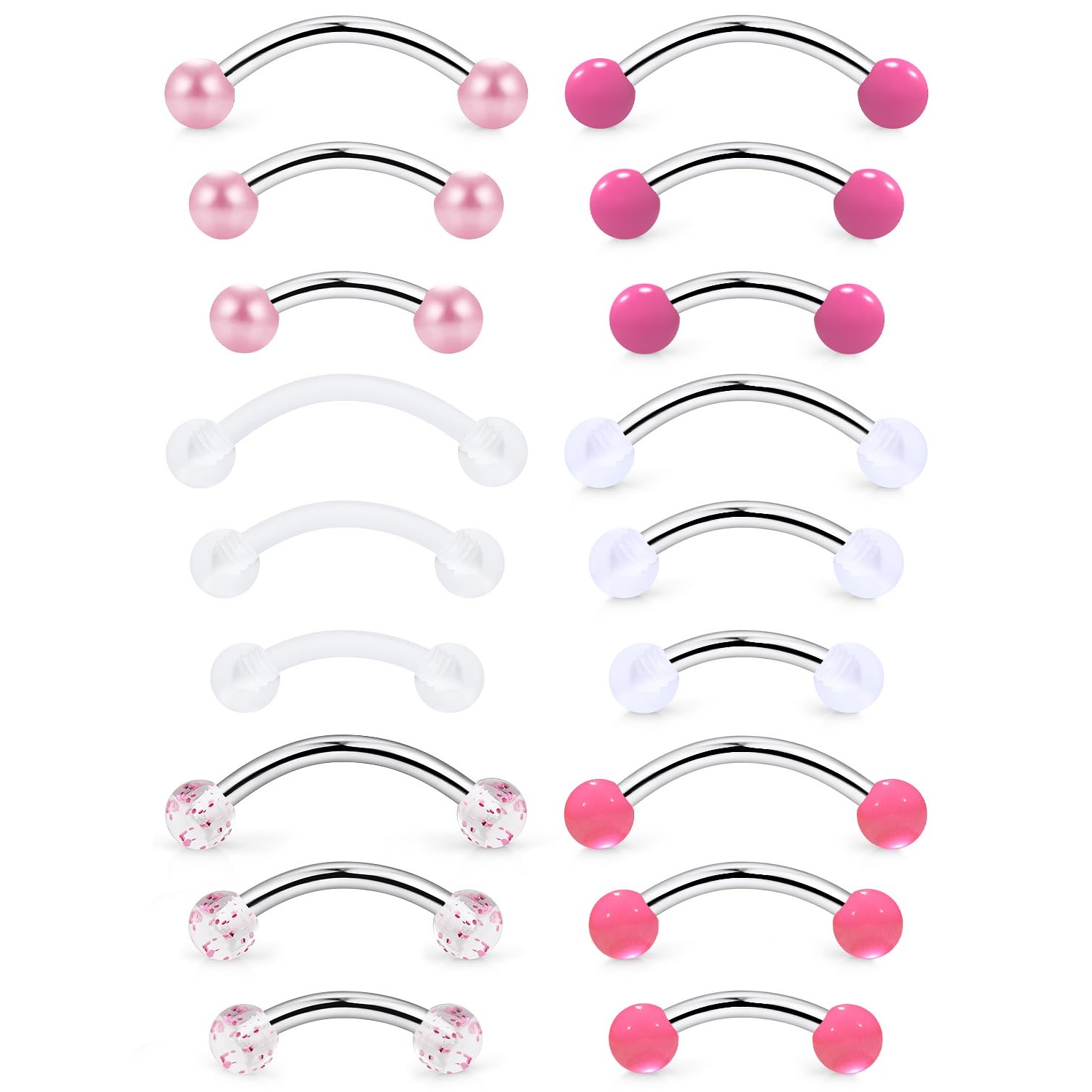16g 6/8 / 10mm คิ้ว Rook แนวตั - Christina Jewelry & Watches Marguerite Ørestik Forgyldt Sølv บทวิจารณ์และราคา
