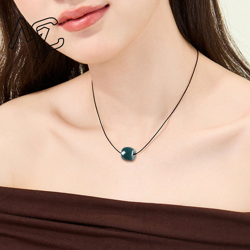 จี้สร้อยคอหยกพม่าแท้สีน้ำเงินเ - Jewelry & Watches Ltd บทวิจารณ์และราคา